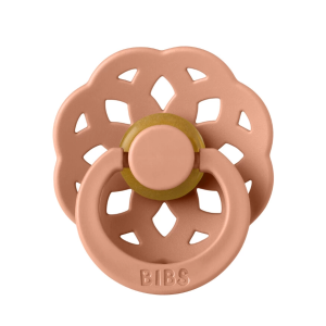 Bibs Boheme Kauçuk Emzik 6-18 Ay Peach