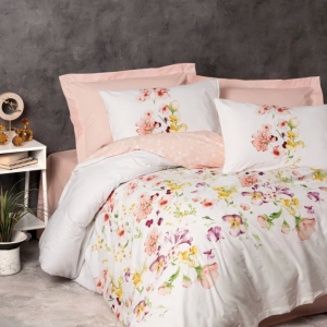 Cotton Box Ranforce Nevresim Takımı Tek Kişilik Emma Somon