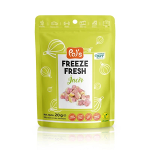 Pol’s Freeze Fresh Dondurularak Kurutulmuş İncir 20 G