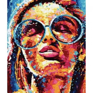  Aslının Rüyası Sayılarla Boyama Seti Kasnaklı  40 x 50