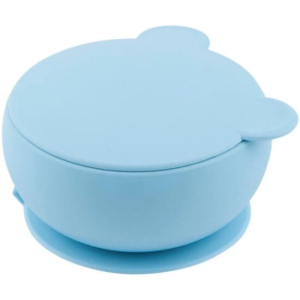 Oioi Silikon Kapaklı Kase Mineral Blue