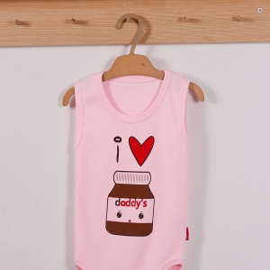 Yeni Doğan 3-12 Ay Çikolata Askılı Unisex Body Pembe