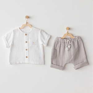 Andywawa Ac25617 Ocean İs My Happy Place 2'li Takım Grey