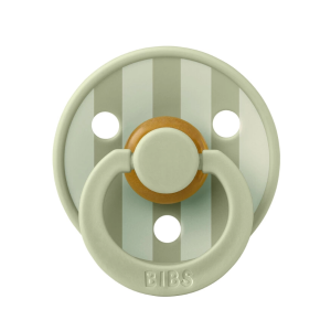 Bibs Studio Colour Block Kauçuk Emzik 6-12 Ay Sage