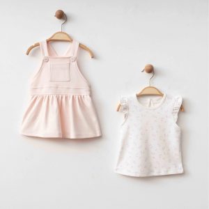 Eslenza Baby Badili Elbise 0143 Pembe