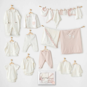 Andywawa Ac25952 Ballerina 20 Parça Hastane Çıkışı Ekru