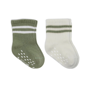 Bistyle Çemberli Kaymaz Soket Çorap 2'Li BS10125 Nil Ekru