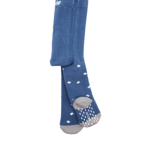 Bistyle Tekli Puan Kaymaz Havlu Külotlu Çorap Bs50502 İndigo
