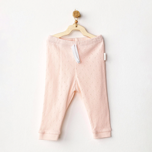 Andywawa Ac25556 Pants Jacquard Basic Pantolon Pink