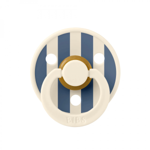 Bibs Studio Colour Block Anatomik Kauçuk Emzik 0-6 Ay Steel Blue