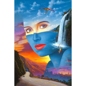  Gelecek Rüyası Sayılarla Boyama Seti Kasnaklı  40 x 50