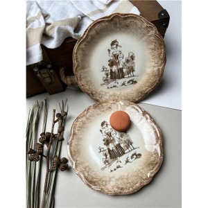 Porser Fulya Ella Pasta Takımı 22cm 6 kişilik 6 Parça