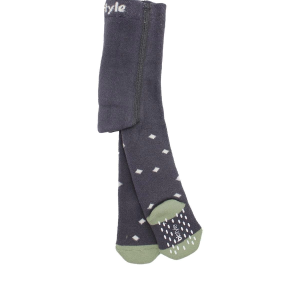 Bistyle Tekli Puan Kaymaz Havlu Külotlu Çorap Bs50502 Antrasit