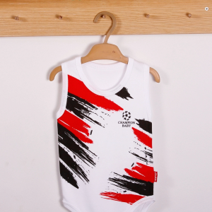 Yeni Doğan 3-12 Ay Bjk Şampiyon Askılı Unisex Body Beyaz
