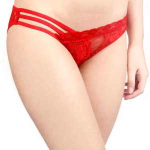 Kırmızı Şerit Detaylı Seksi Külot TM1139