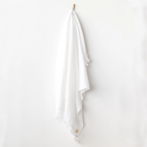 Andywawa Ac24514 Müslin Smil All Day 95x85 Bebek Battaniye White