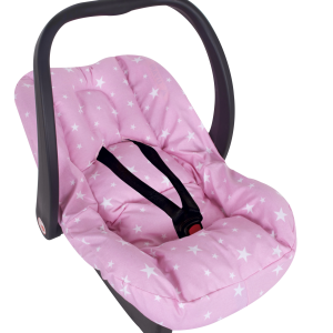 Sevi Bebe Bel Destekli Ana Kucağı Örtüsü ART-61 Pembe Yıldız