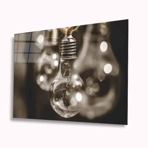 Ampül Cam Tablo 4mm Dayanıklı Temperli Cam