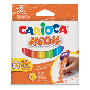 Carioca Pastel Boya Kalemi Fosforlu 8'Li