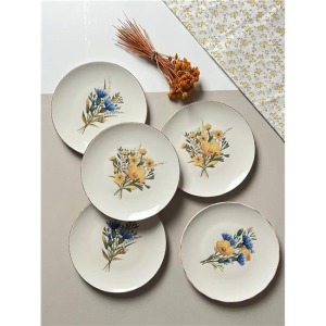 Porser Lily Tuval Pasta Takımı 21cm 6 kişilik 6 Parça