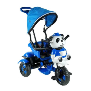 Babyhope 127 Little Panda 3 Tekerli Kontrollü Bisiklet Mavi