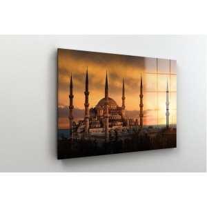 Djital Baskı Yatay Cam Tablo 122