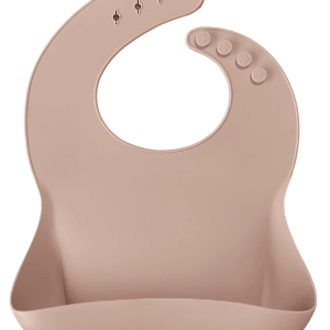 OiOi Basics Silikon Mama Önlüğü Bubble Beige