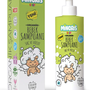 Minoris Baby Organik Bebek Saç ve Vücut Şampuanı 400ml