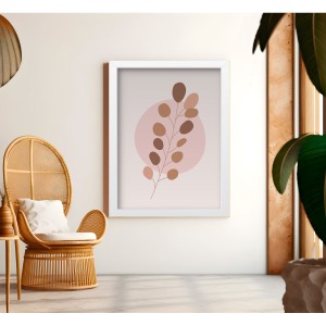 Bohem Tarz MDF Plastik Çerçeveli Dekoratif Tablo 01 