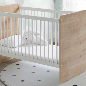 Babywhen Pratik Kademeli Sallanır Beşik 60x120 Ahşap