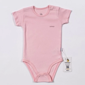 Bebengo BU4025 Basic Kısa Kol Body Pembe