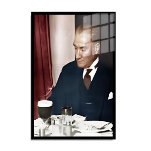 Atatürk Cam Tablo 118