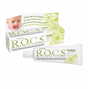 R.O.C.S.Baby Diş Macunu 0-3 Yaş 35 ml Papatya