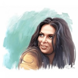  Türkan Şoray Siyah Beyaz Sayılarla Boyama Seti Kasnaklı  40 x 50