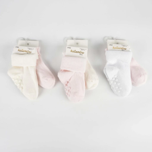 Katamino Cenet 2'li Abs'li Kız Bebek Soket Çorap K44048 Karışık Renk