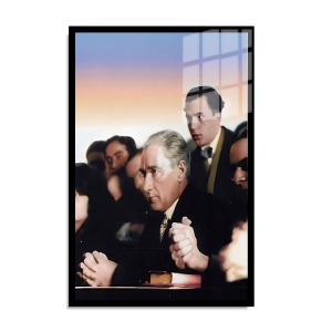 Atatürk Cam Tablo 177