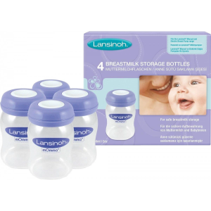 Lansinoh Anne Sütü Saklama Kabı 4Lü