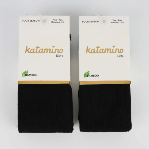 Katamino Beyza Kız Bambu Külotlu 1-5 Yaş K30205 Siyah(1 Adet)
