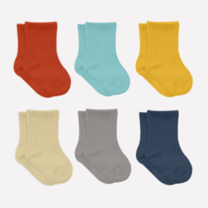 Bistyle Mix Penye Soket Çorap 6'lı Bs10101m Kiremit