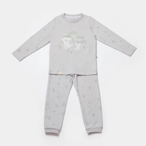 Bibaby Biorganic Koala Jumper Pijama Takım 59778 Gri