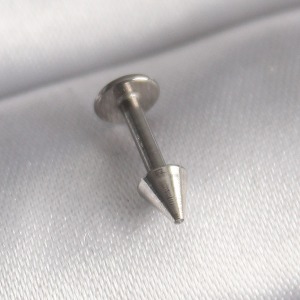 316L Çelik Gümüş Renk Çivi Model Piercing