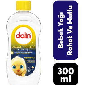 Dalin Rahat ve Mutlu Bebek Yağı 300 ml