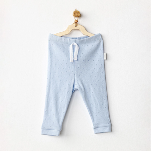 Andywawa Ac25556 Pants Jacquard Basic Pantolon Blue