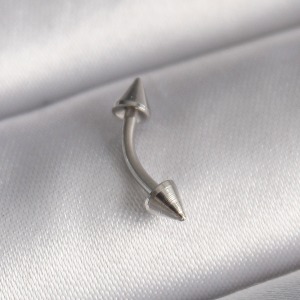 316L Çelik Gümüş Renk Çivi Model Piercing