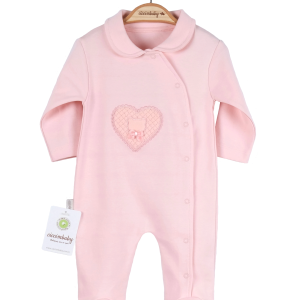 Ciccim Baby Kalpli Ayıcık Patikli Tulum 4750 Pembe