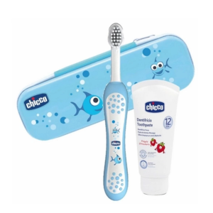 Chicco Diş Fırça Seti 6-36 Ay Mavi