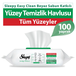 Sleepy Easy Clean Yüzey Temizlik Havlusu 100 Adet
