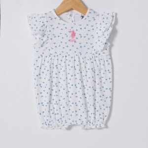 U.s Polo Bebek Tulum Usb2434 Beyaz-mavi