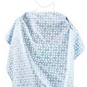 BabyJem Cepli Emzirme Önlüğü 323 Mavi Yonca