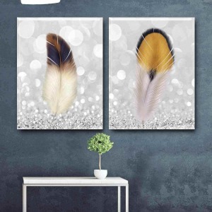 BUZDABİTMİŞ HARİKA TÜYLER İKİLİ TABLO